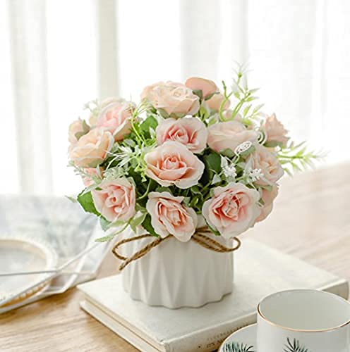 造花インテリア雑貨 花束インテリアフラワーお部屋の装飾 ポット入り 造花ブーケ Amazon.co.jp: 造花 花 飾り 置物 卓上置き インテリア 花